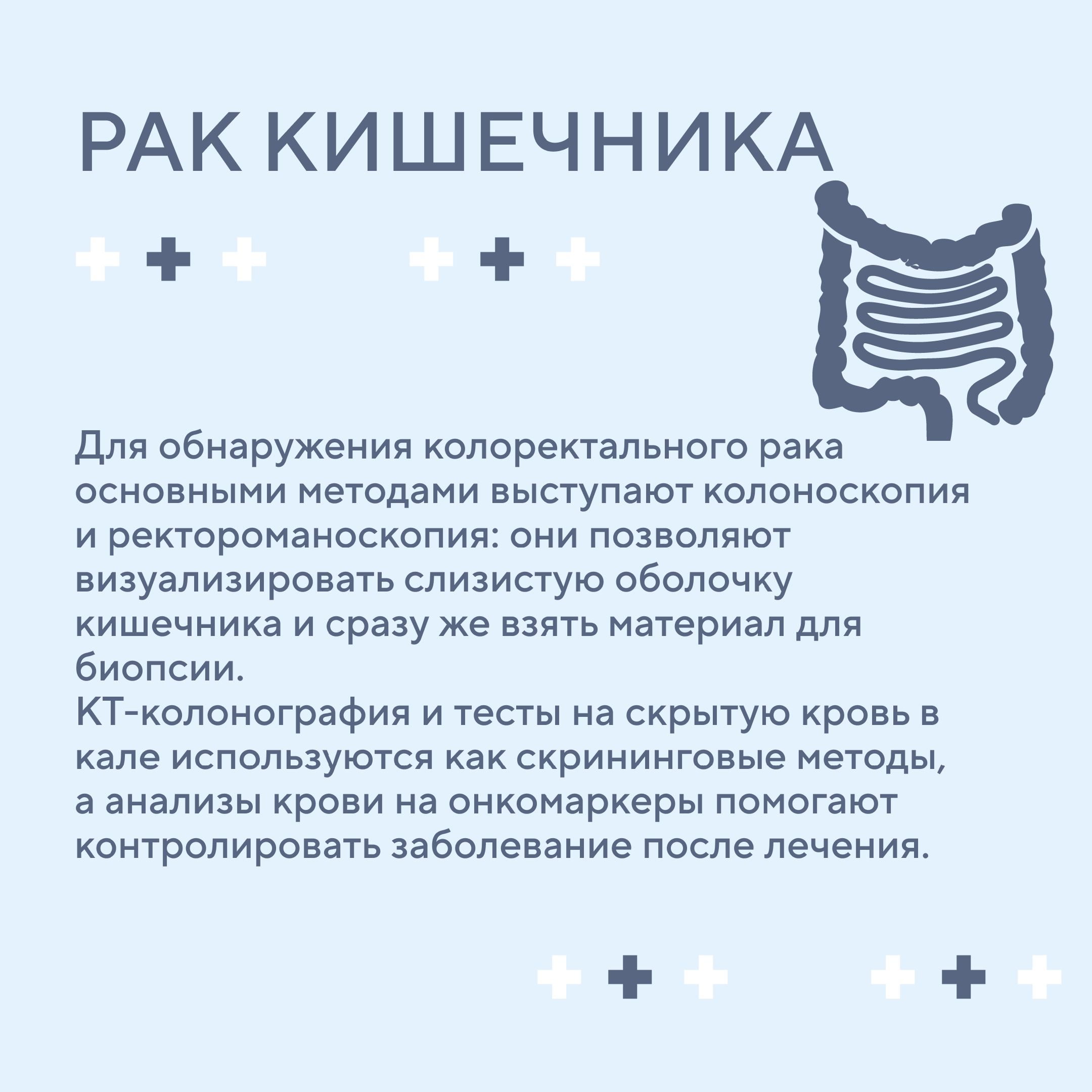 Выявление рака различных органов