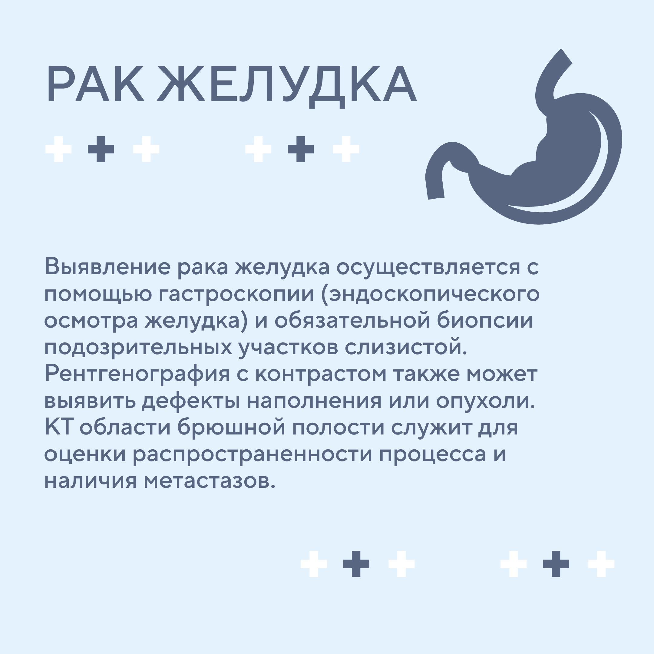 Выявление рака различных органов